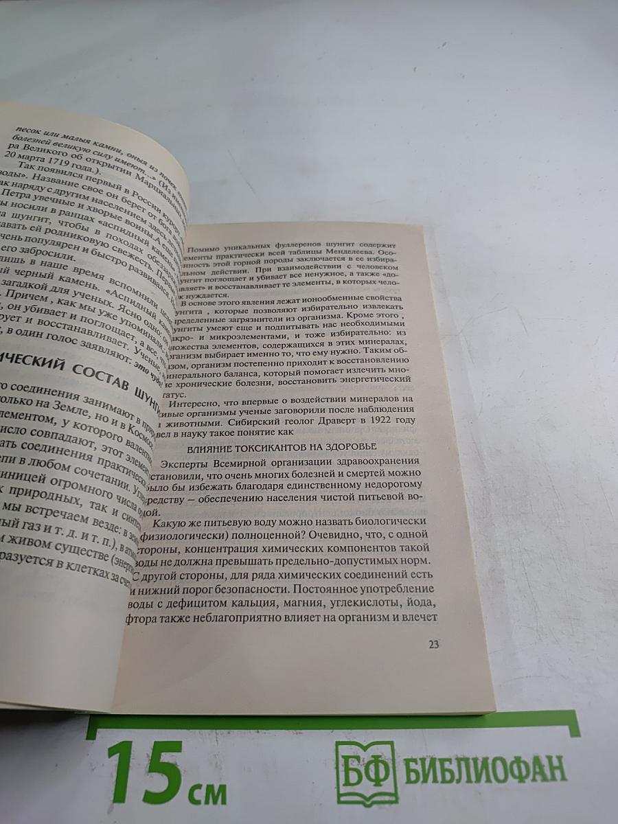 Шунгит – Лечебный минерал