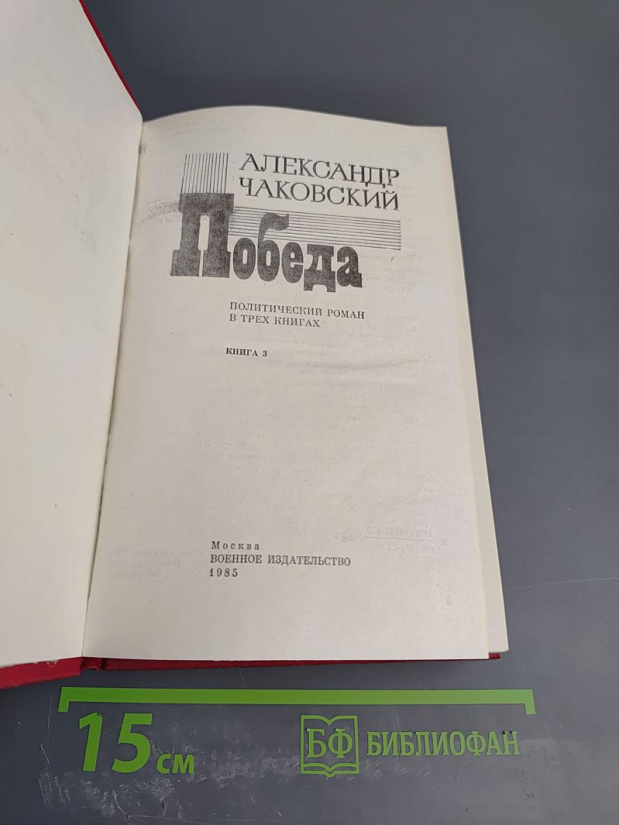 Победа. Книга 3