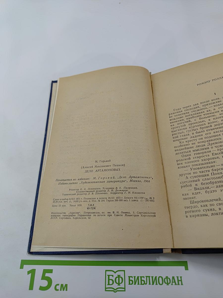 Дело Артамоновых