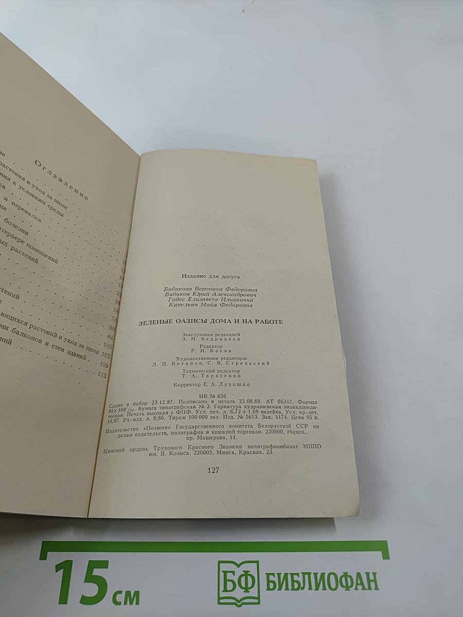 Зеленые оазисы дома и на работе