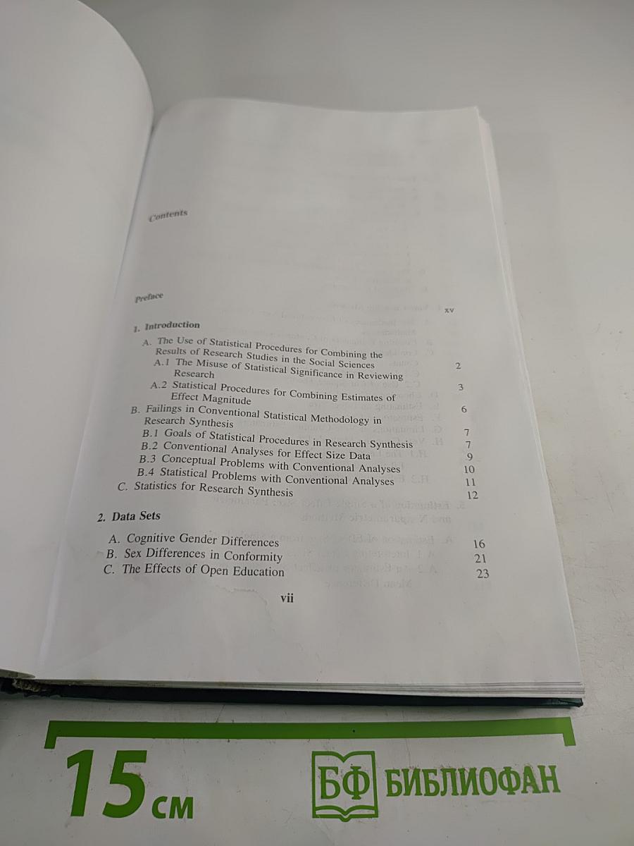 Statistical Methods for Meta-Analysis