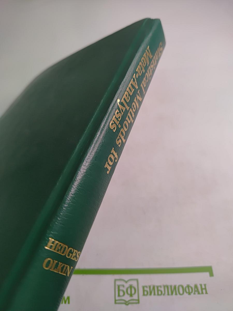 Statistical Methods for Meta-Analysis