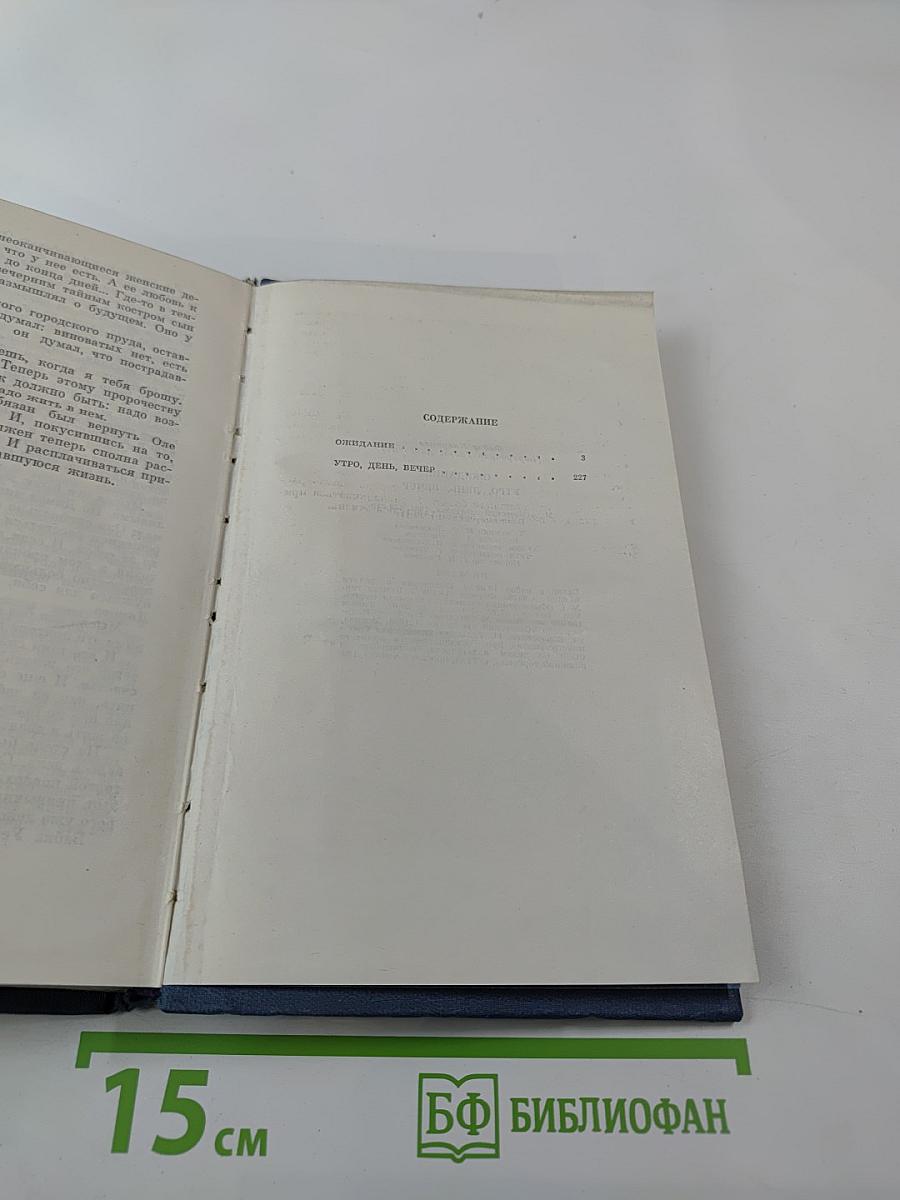 Ожидание. Утро, День, Вечер