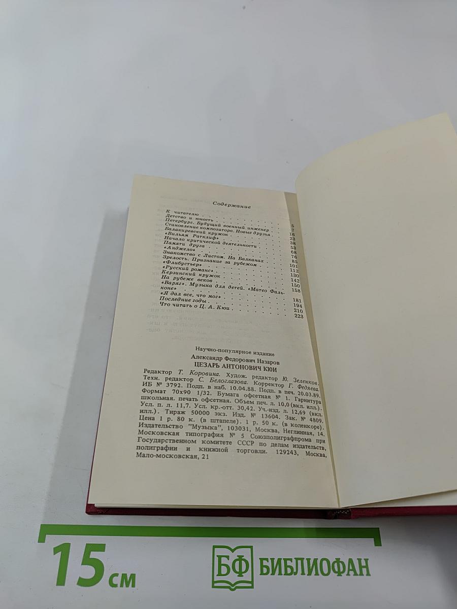 Цезарь Антонович КЮИ