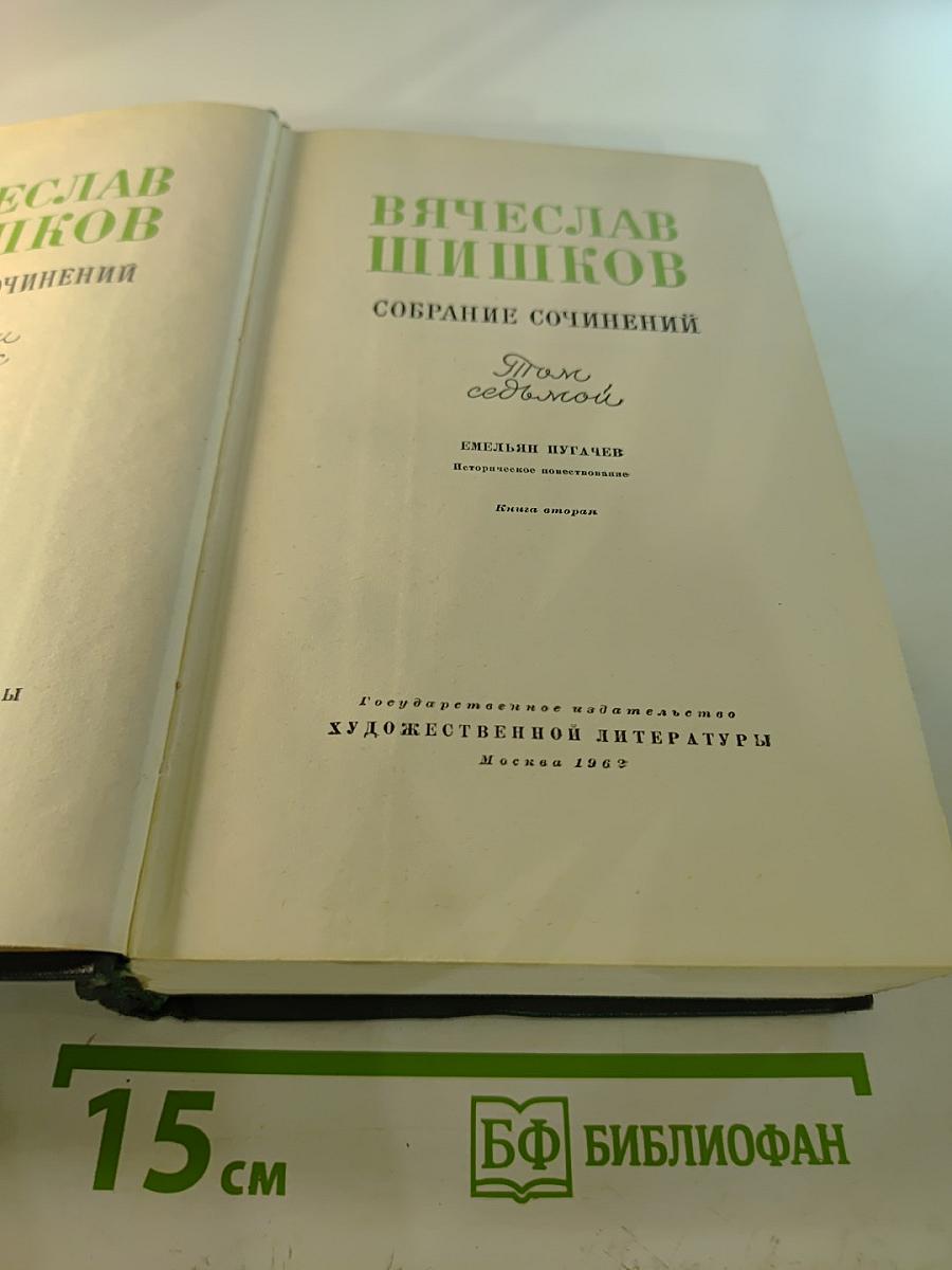 Собрание сочинений. Том седьмой. Емельян Пугачев. Книга вторая