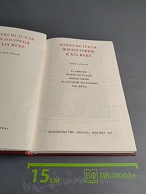 Марксистская философия в XIX веке. Книга вторая. Развитие марксистской философии во второй половине XIX века