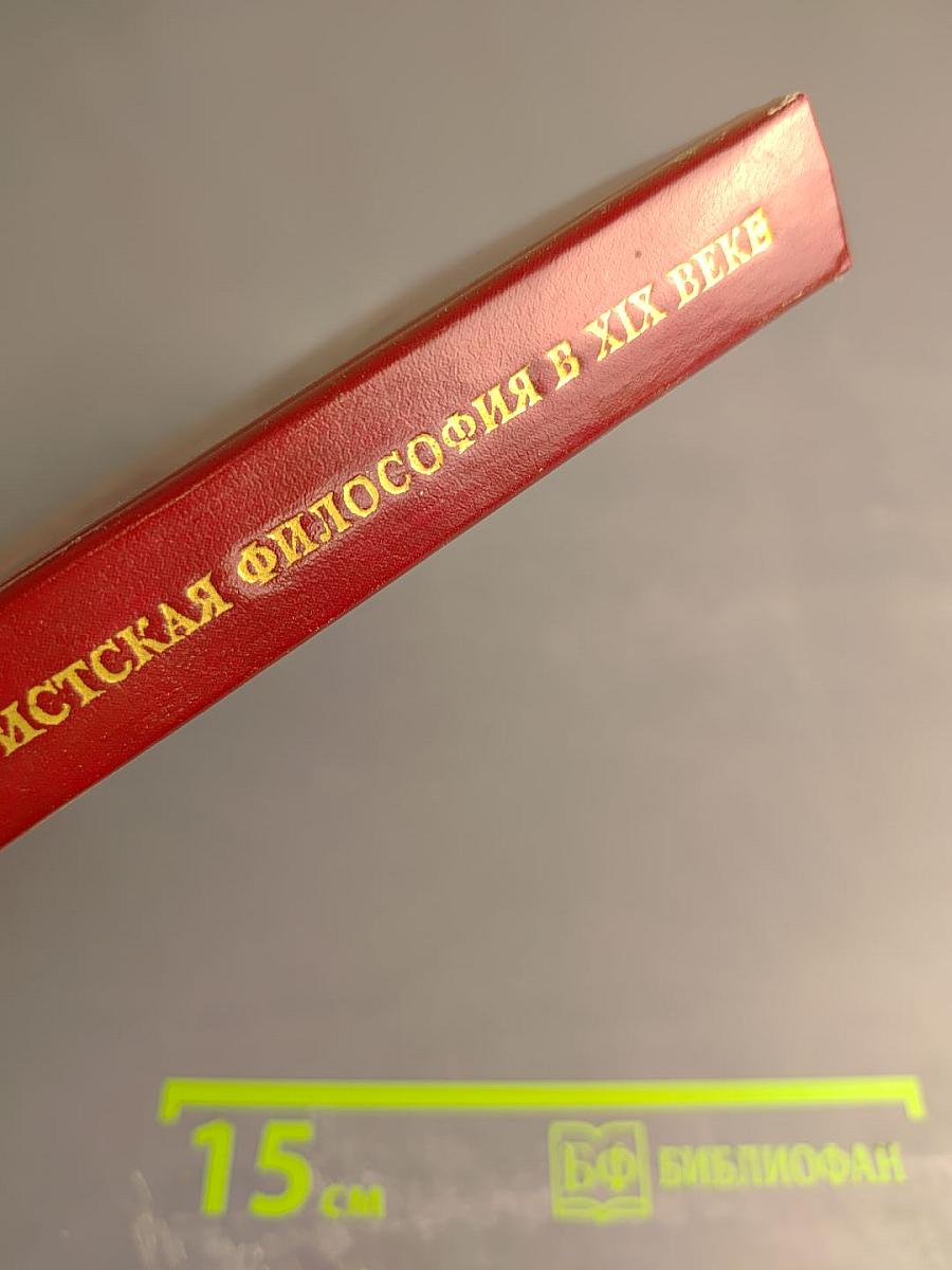 Марксистская философия в XIX веке. Книга вторая. Развитие марксистской философии во второй половине XIX века