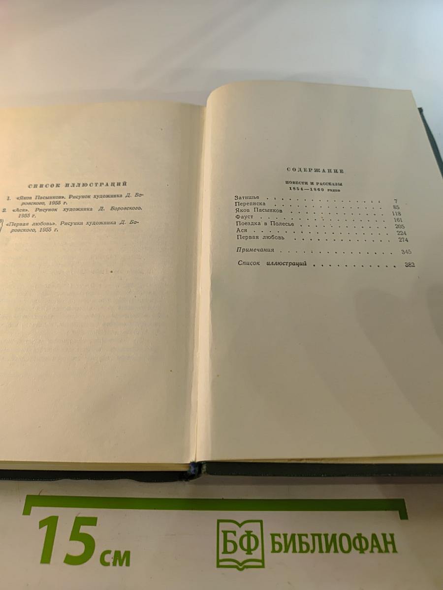 Собрание сочинений И.С. Тургенева. Том шестой: Повести и рассказы 1854-1860 годов