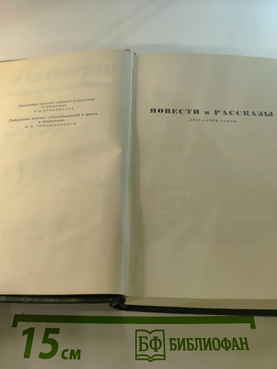 Собрание сочинений. Том восьмой: Повести и рассказы 1871-1883 годов. Стихотворения в прозе