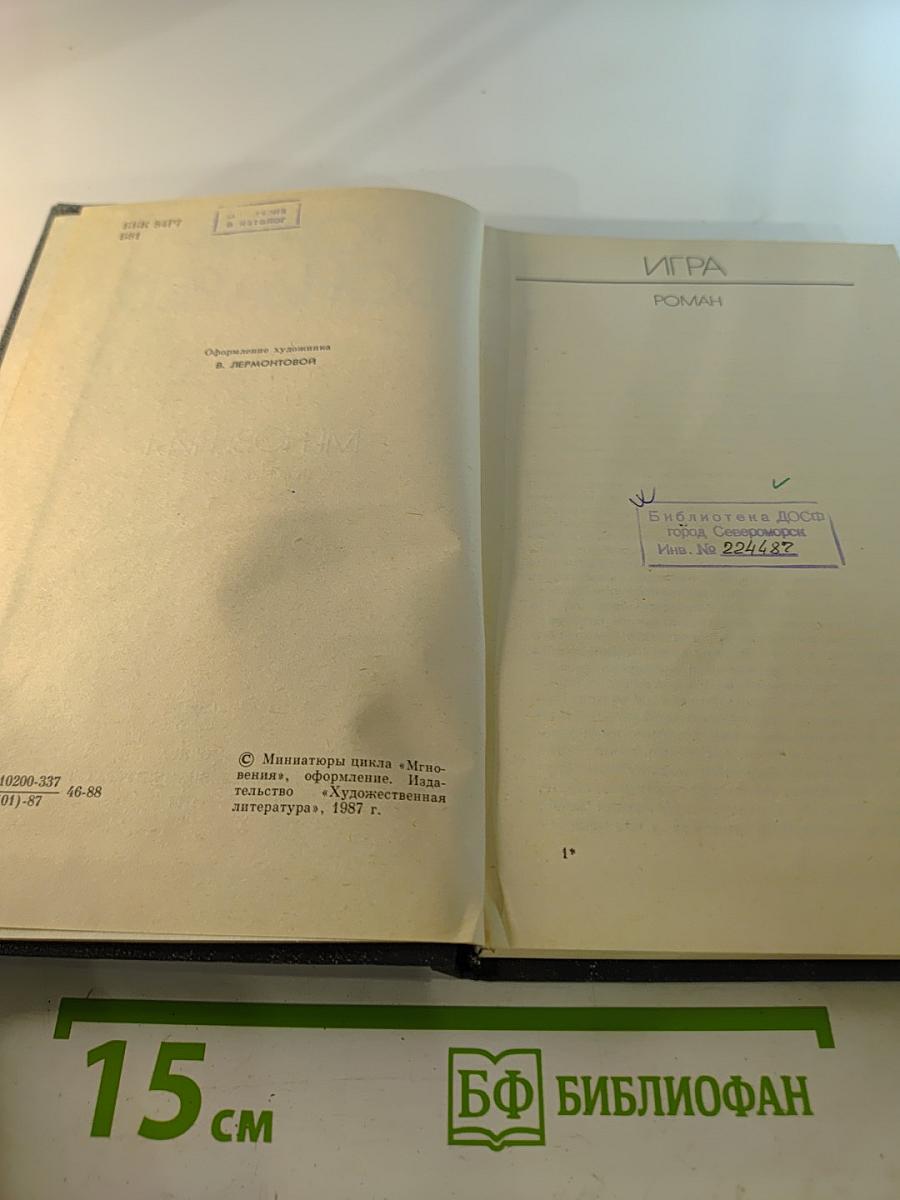 Игра. Мгновения