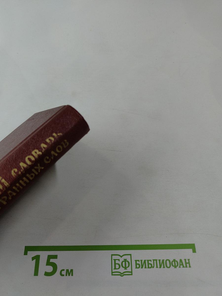 Краткий словарь иностранных слов