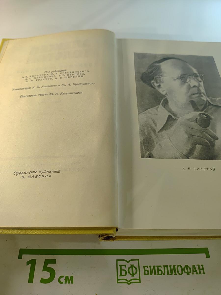 Собрание сочинений. Том шестой. Хождение по мукам. Трилогия. Книга третья. Хлеб. Повесть