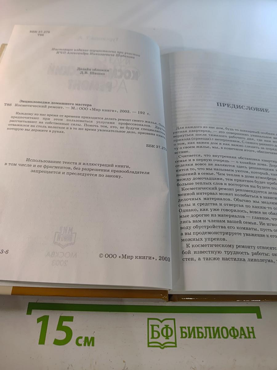 Энциклопедия домашнего мастера: Косметический ремонт