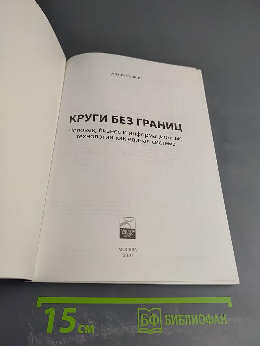 Круги без границ. Человек, бизнес и информационные технологии как единая система