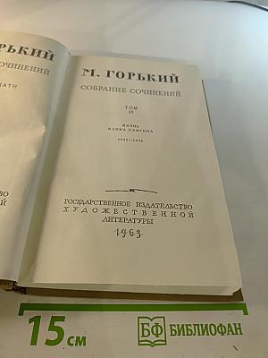 Собрание сочинений Том 15. Жизнь Клима Самгина 1925-1936