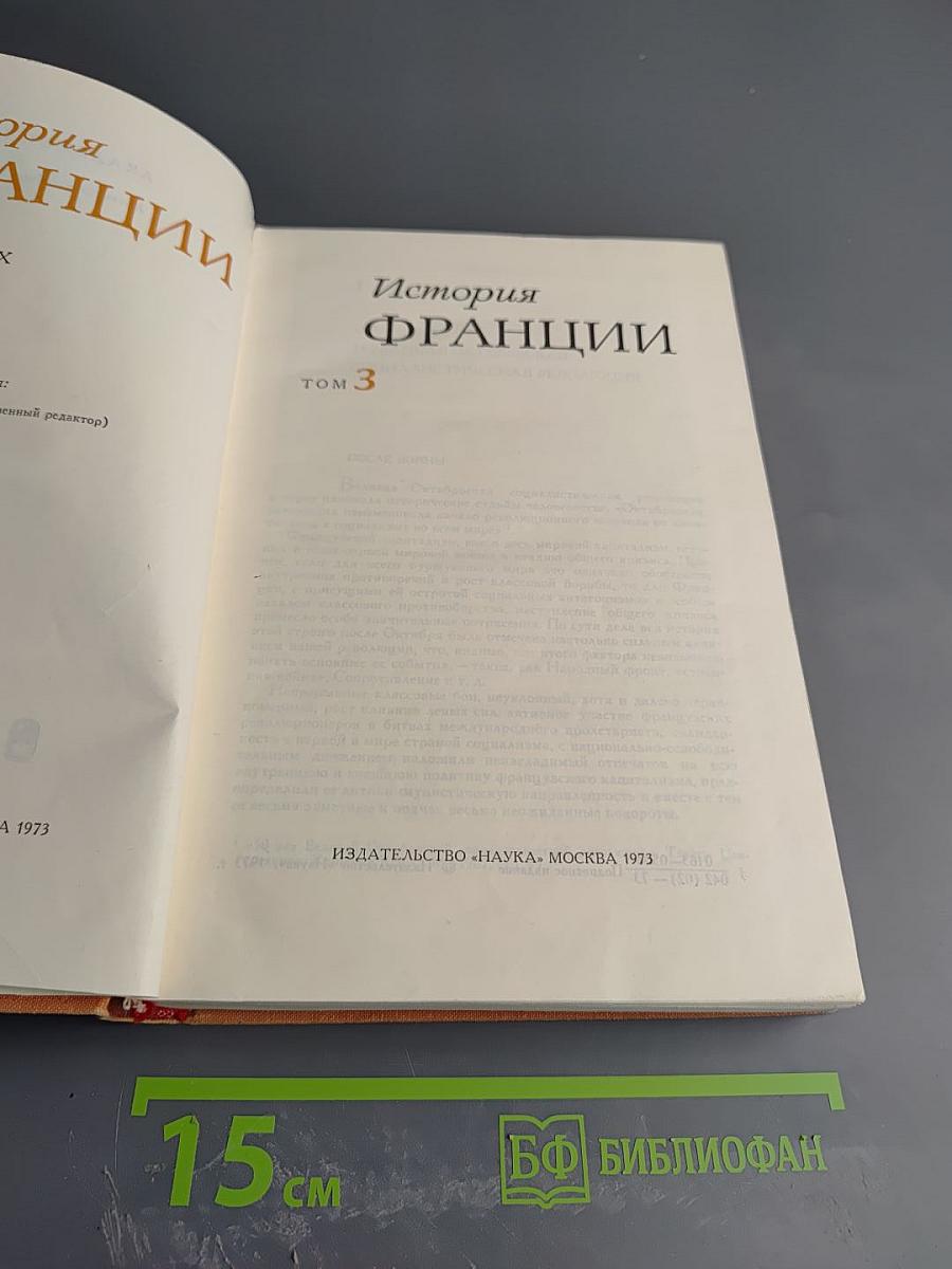 История Франции. Том 3