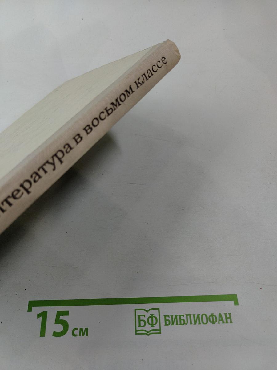 Зарубежная литература в восьмом классе