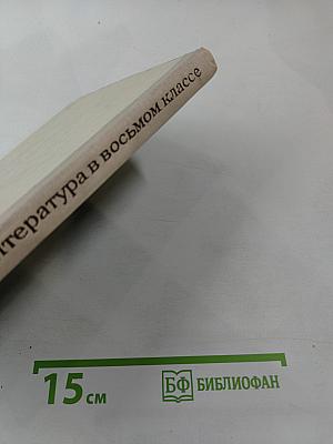 Зарубежная литература в восьмом классе