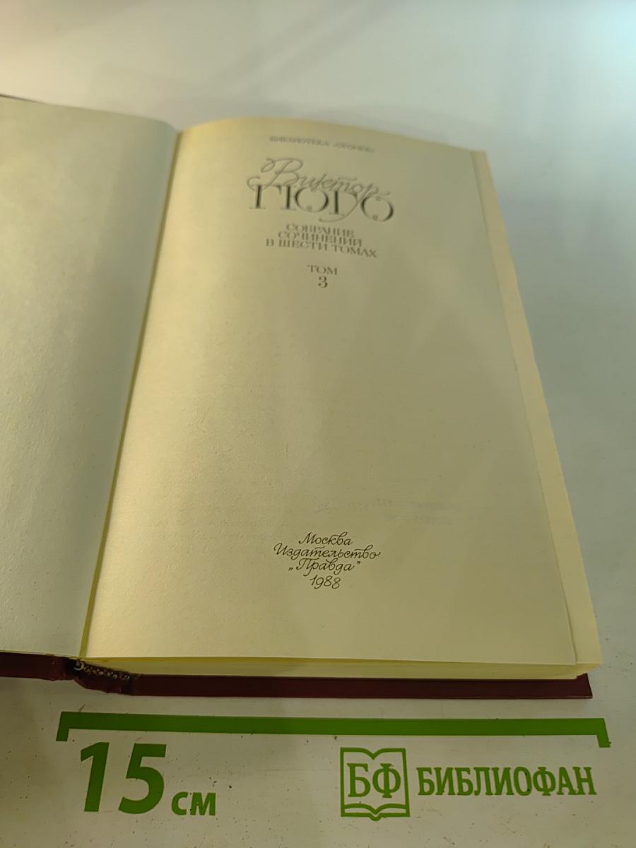 Собрание сочинений в шести томах. Том 3. Отверженные