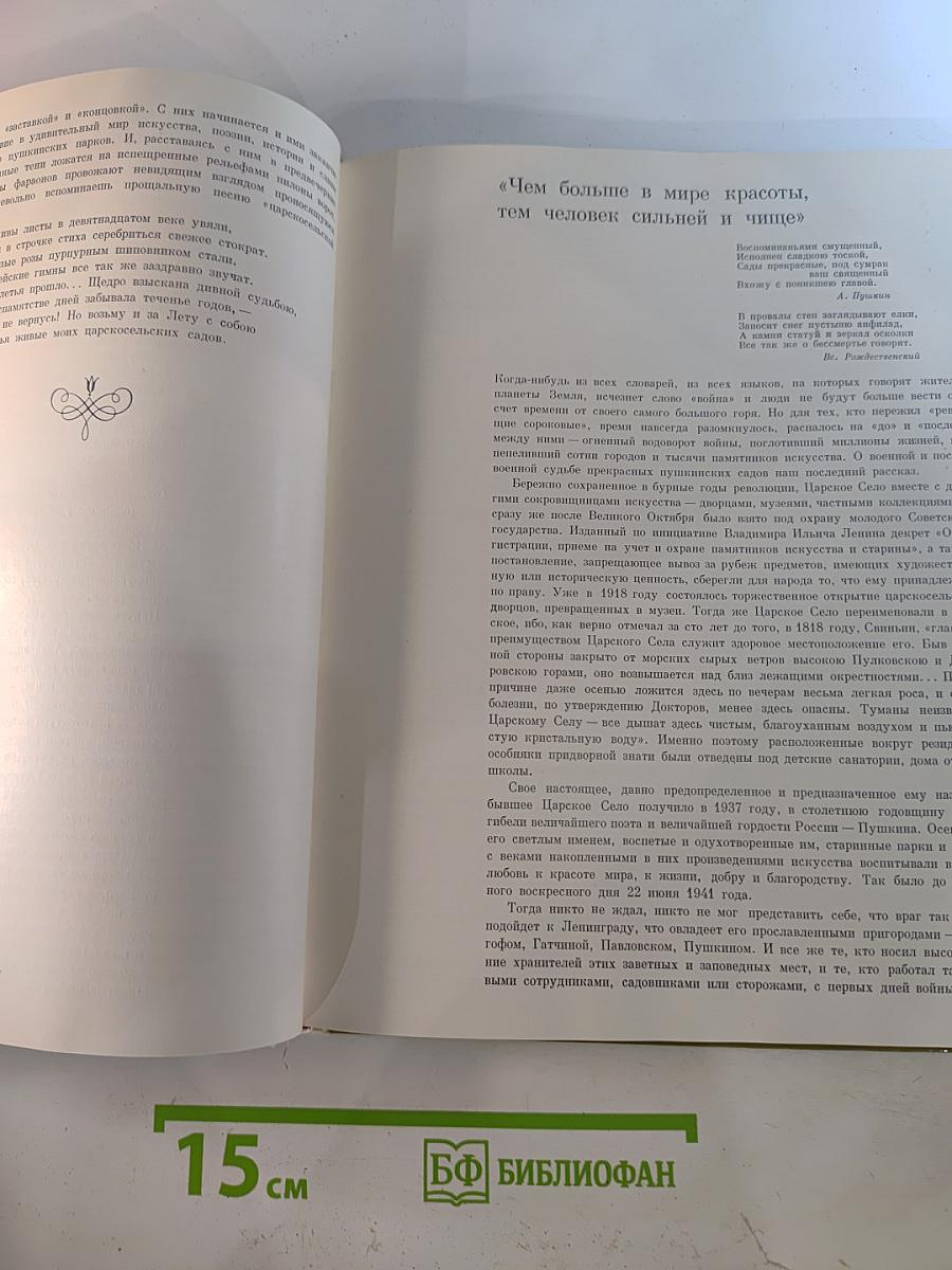 Пушкин: дворцы и парки