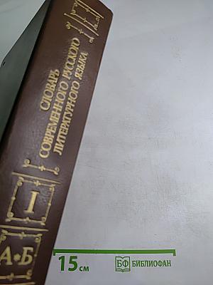 Словарь современного русского литературного языка. Том I. А-Б