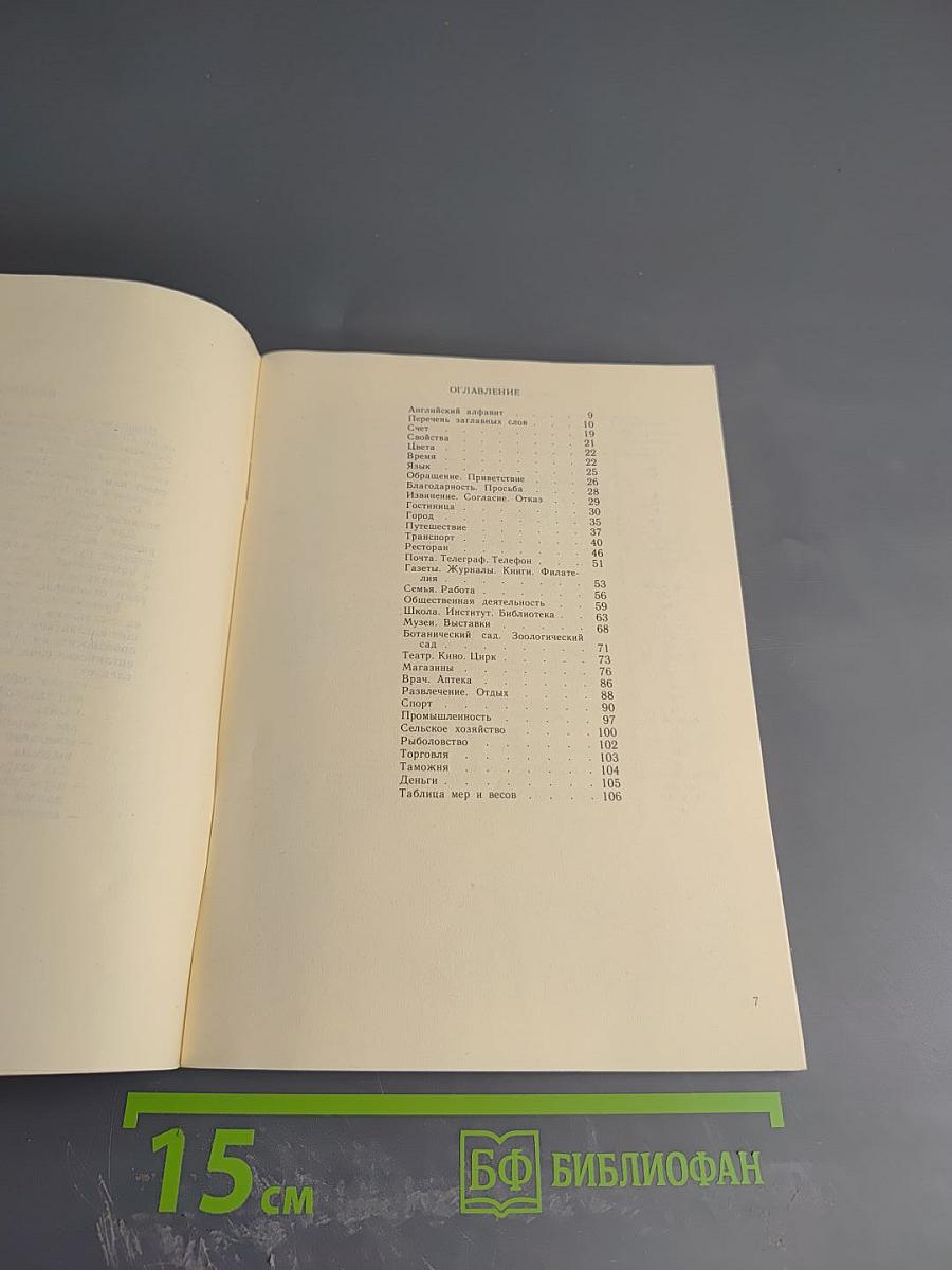 Русско-английский разговорник