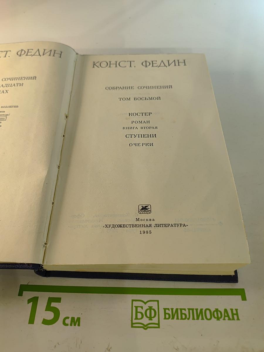 Собрание сочинений. Том 8. Костер. Ступени