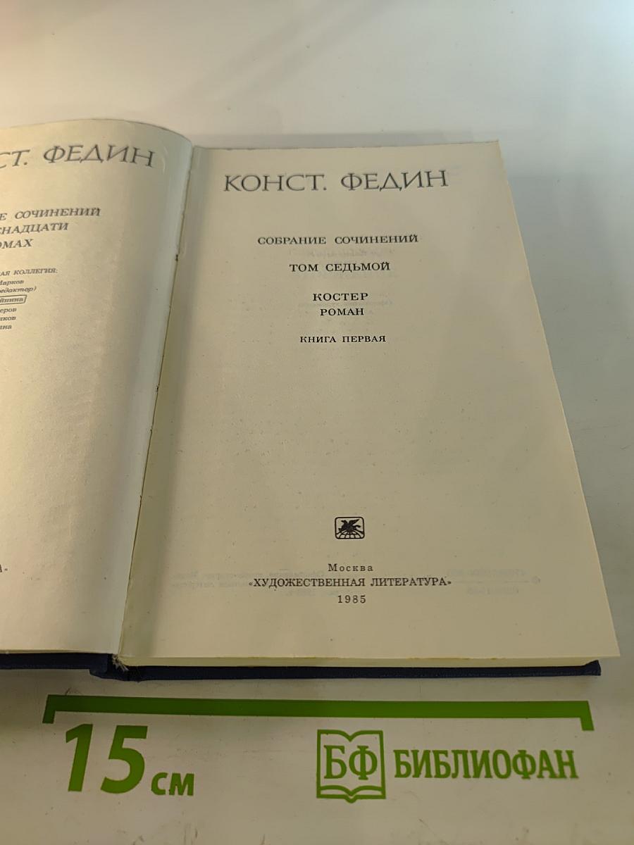 Костер. Книга первая