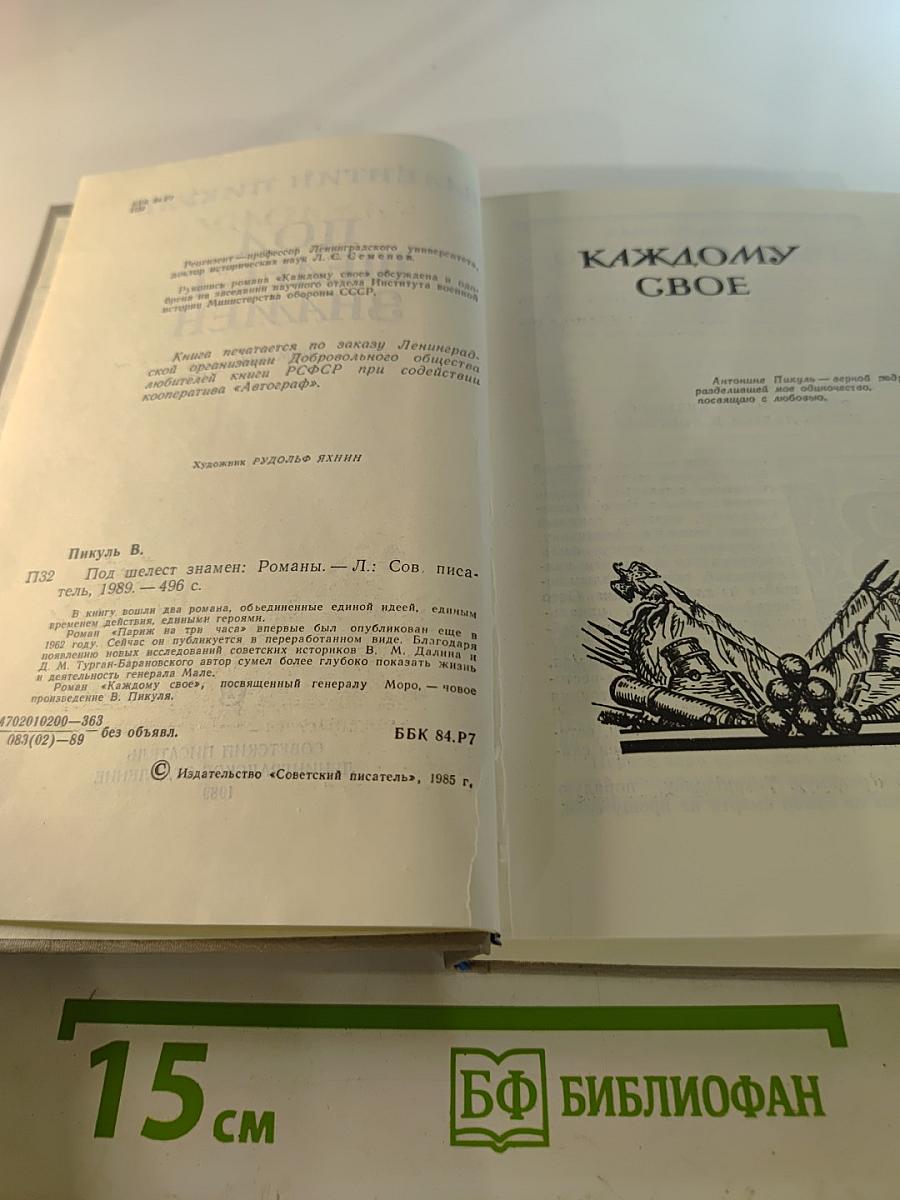 Под шелест знамен