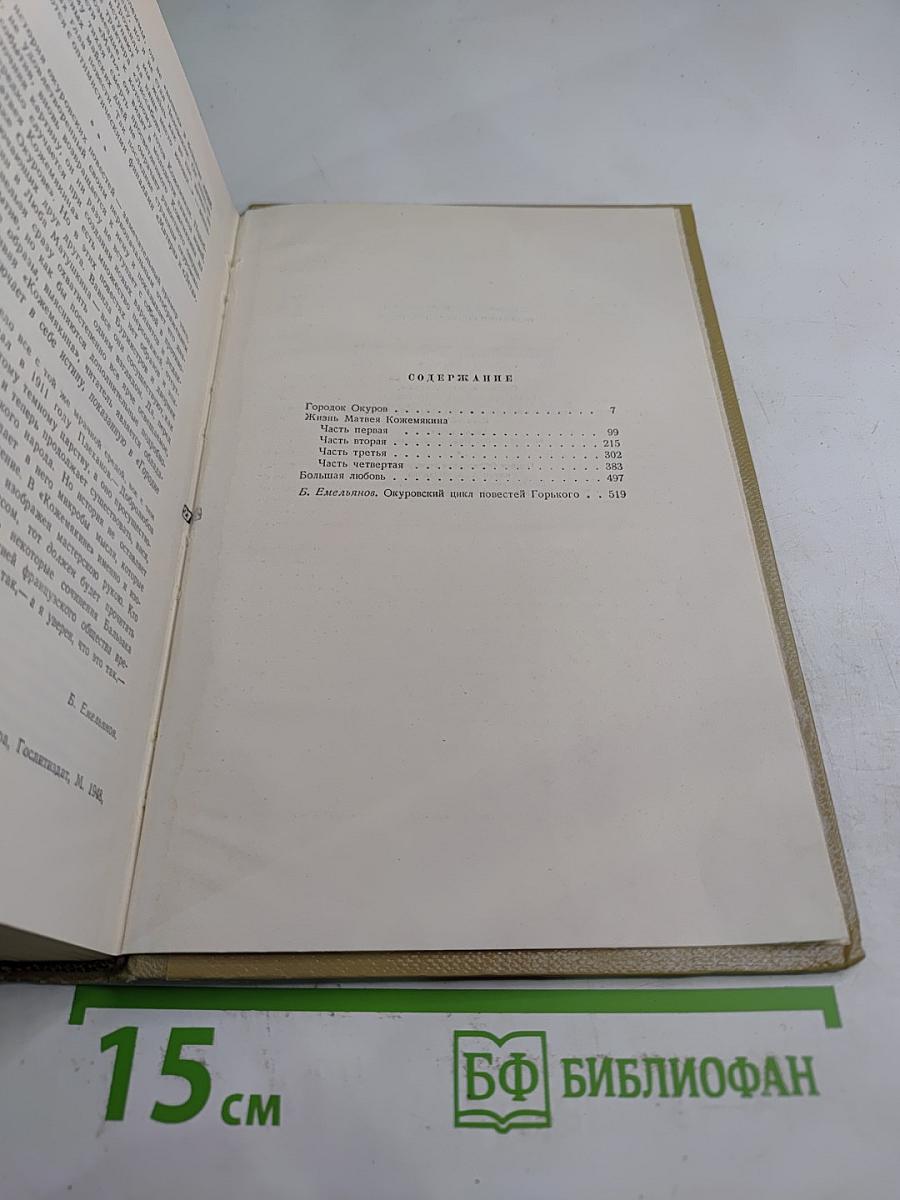 М. Горький. Собрание сочинений. Том 6. Произведения 1909-1912