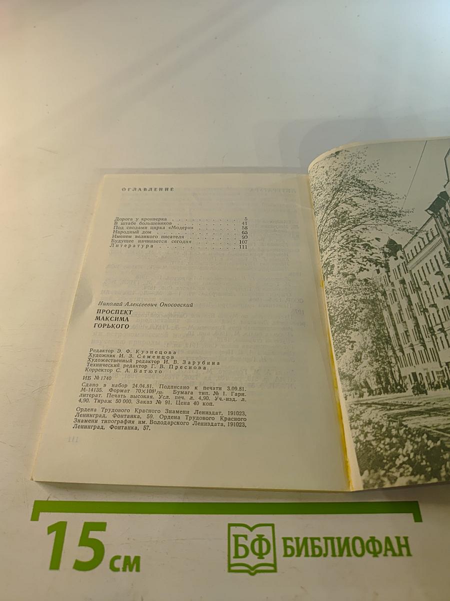 Проспект Максима Горького