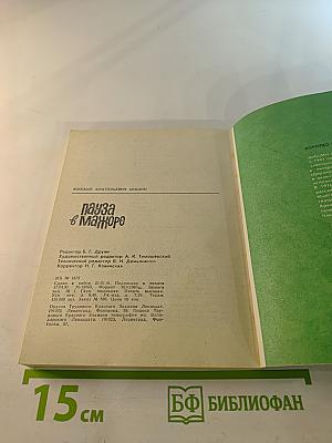 Пауза в мажоре