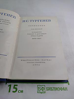 Полное собрание сочинений и писем. Том восьмой: Накануне. Гамлет и Дон-Кихот. Отцы и дети