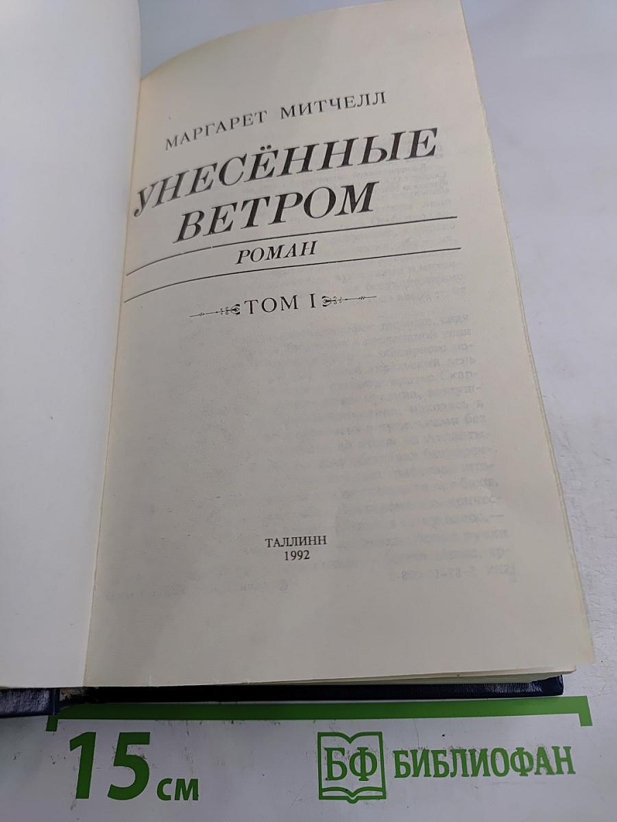Унесенные ветром. Том I