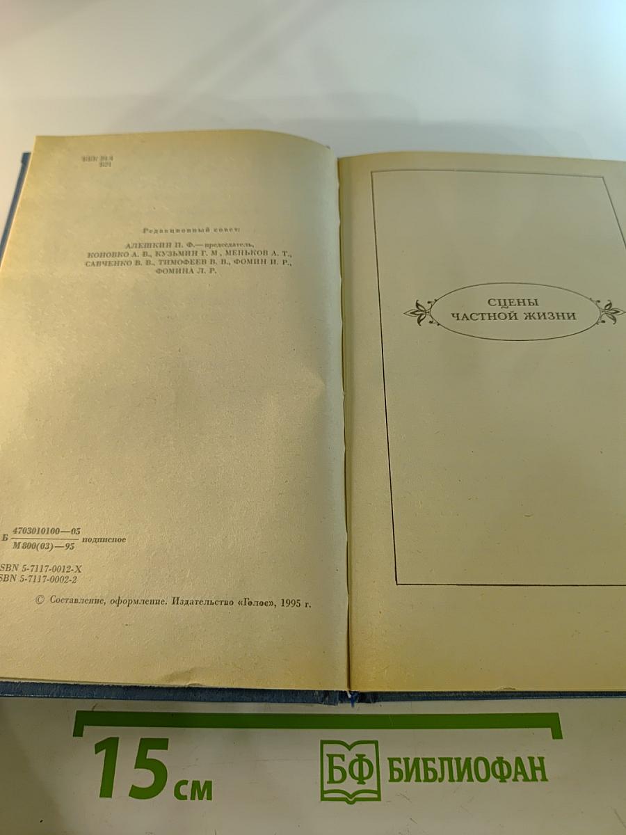 Собрание сочинений. Том 6. Человеческая комедия: Философские этюды. Сцены частной жизни