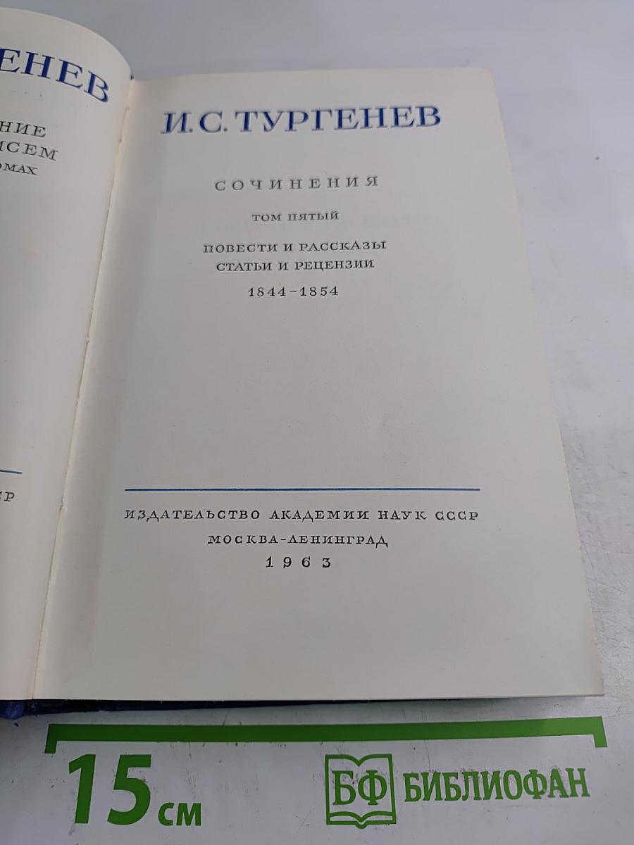 Сочинения. Том пятый. Повести и рассказы, статьи и рецензии 1844-1854