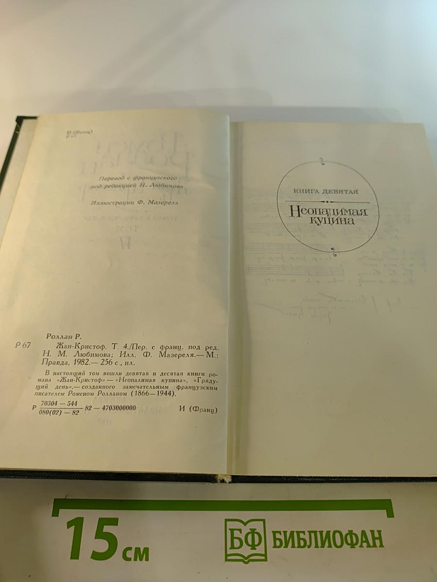 Жан-Кристоф. Том IV