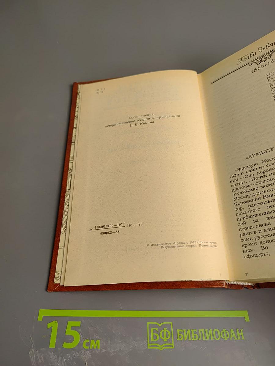 Жизнь Пушкина. Рассказанная им самим и его современниками. Том второй