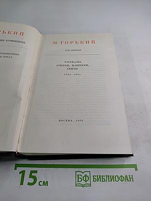 Собрание сочинений. Том первый: Рассказы, очерки, наброски, стихи (1885-1894)