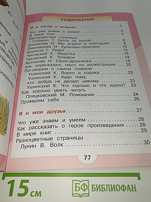 Литературное чтение 1 класс. Часть 2
