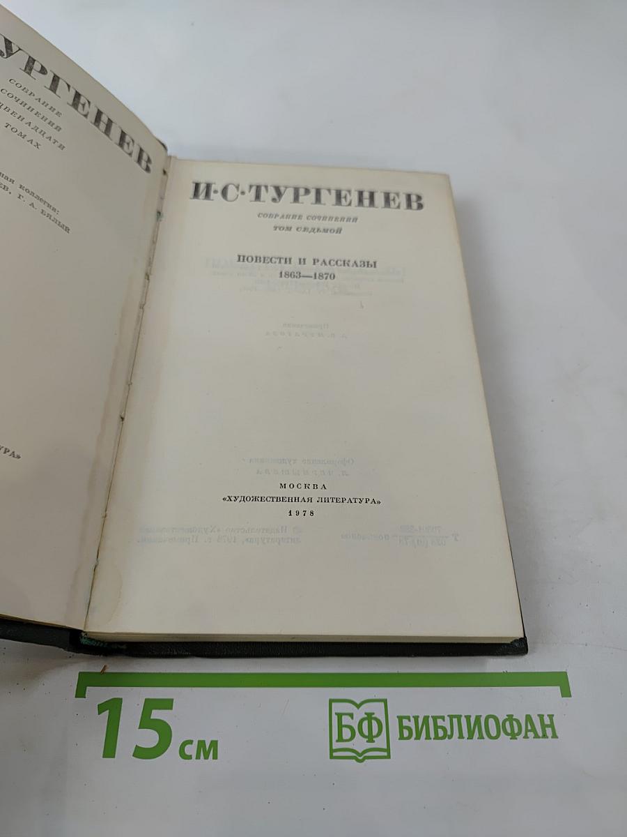 Собрание сочинений. Том седьмой. Повести и рассказы 1863-1870