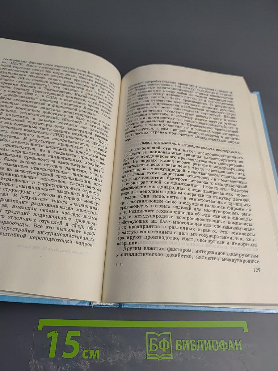 Международные экономические отношения. Том 1