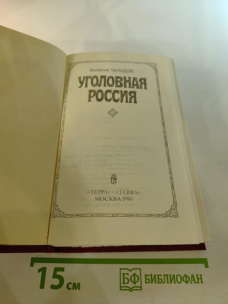 Уголовная Россия