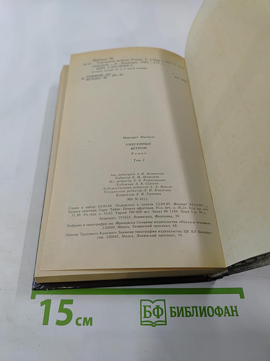 Унесенные ветром. Том 2
