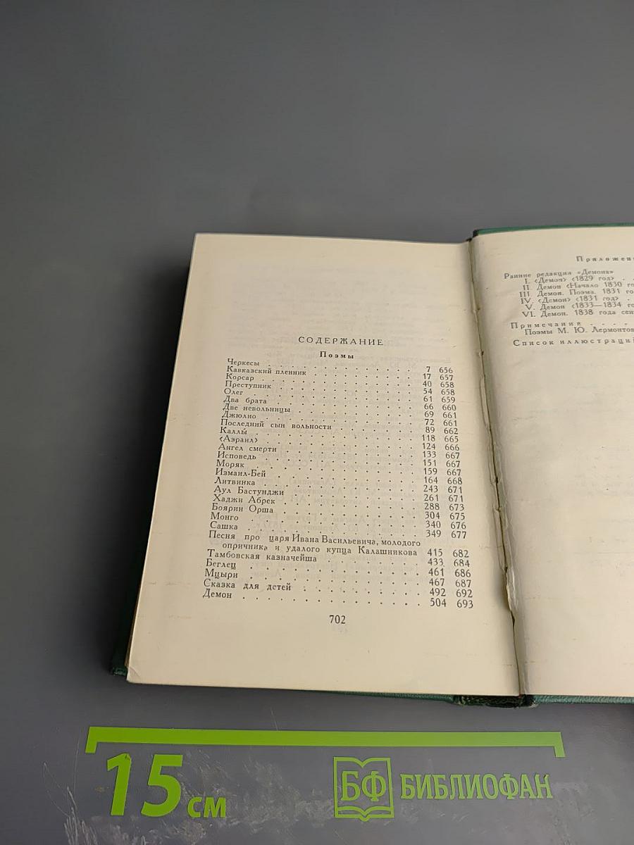 Сочинения М.Ю. Лермонтова. Том второй. Поэмы