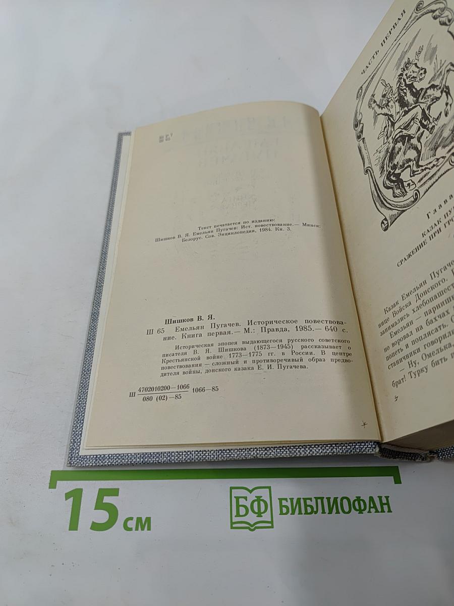Емельян Пугачев. Книга первая