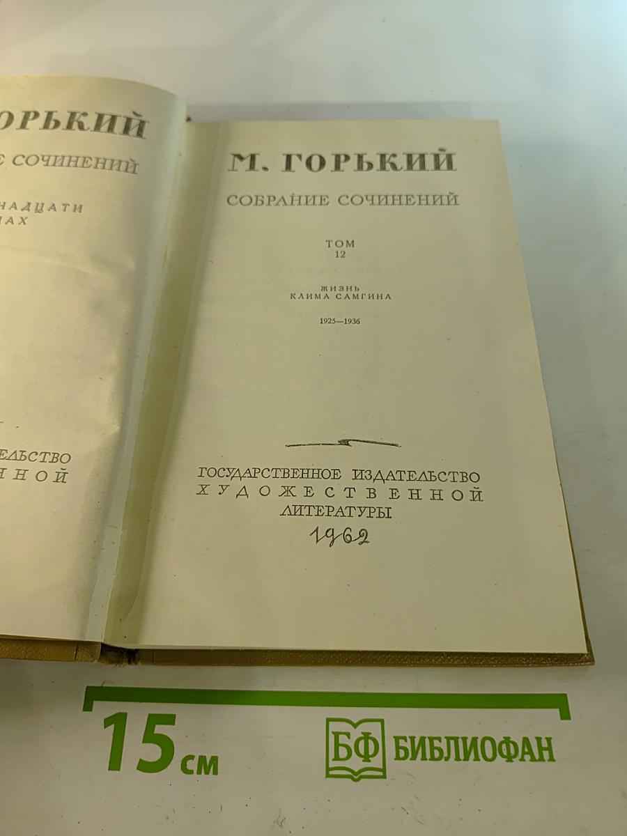 Жизнь Клима Самгина. Часть первая