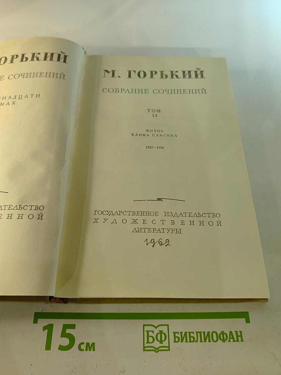 Собрание сочинений. Том 13. Жизнь Клима Самгина