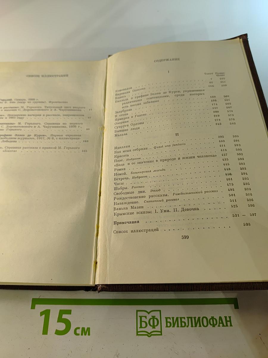 М. Горький. Собрание сочинений. Том третий. Рассказы, очерки 1896–1897