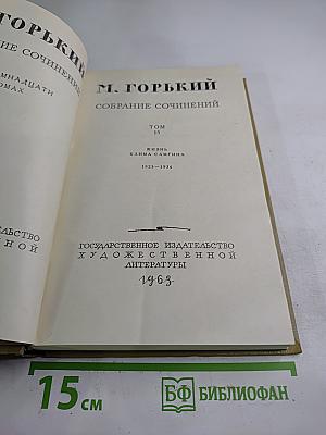 Собрание сочинений. Том 15. Жизнь Клима Самгина